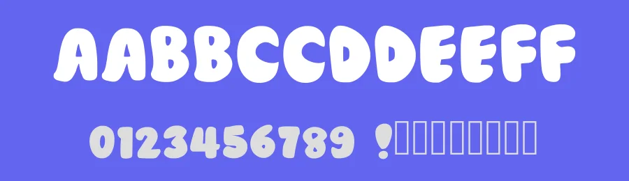 Big Ballon by Novita Maria — Decorative Font — thumbnail 3