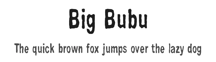 Big Bubu