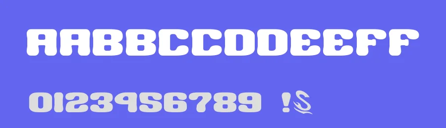 Big Burger G by Goma Shin — Decorative Font — thumbnail 3