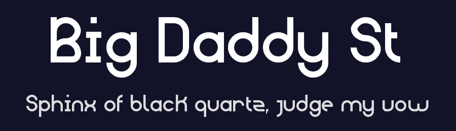 Big Daddy St by Southype — Decorative Font — thumbnail 2