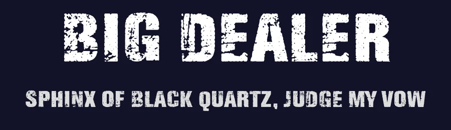 Big Dealer by Woodcutter — Decorative Font — thumbnail 2