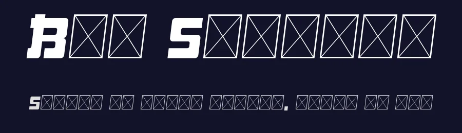 Big Samurai by imagex — Decorative Font — thumbnail 2