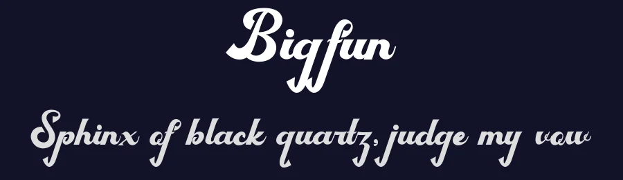 Bigfun by PutraCetol Studio — Script Handwritten Font — thumbnail 2