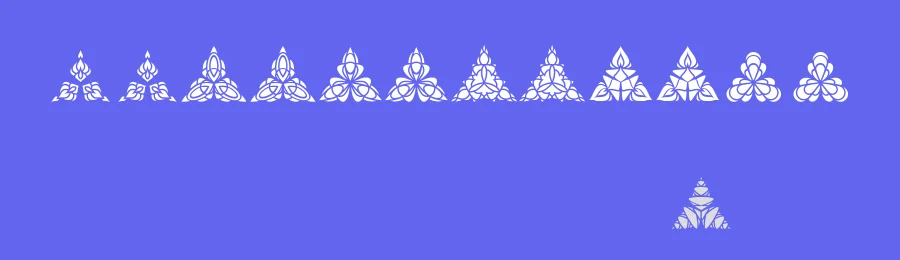Bigiliw.Patterns by Qkila — Dingbats Font — thumbnail 3