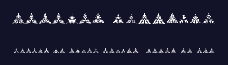 Bigiliw.Patterns by Qkila — Dingbats Font — thumbnail 2