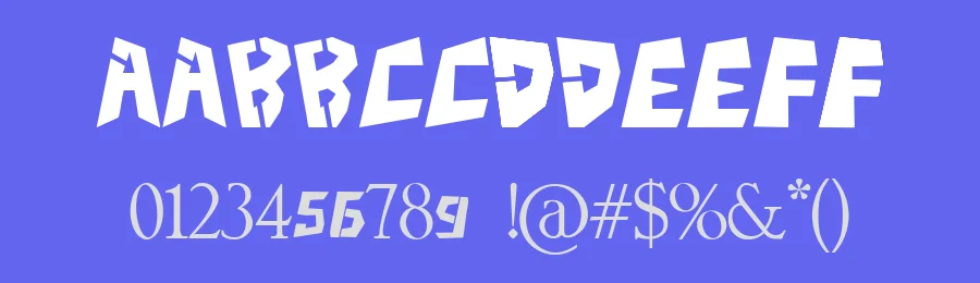 Big Teez Sq by Big Teezar — Decorative Font — thumbnail 3