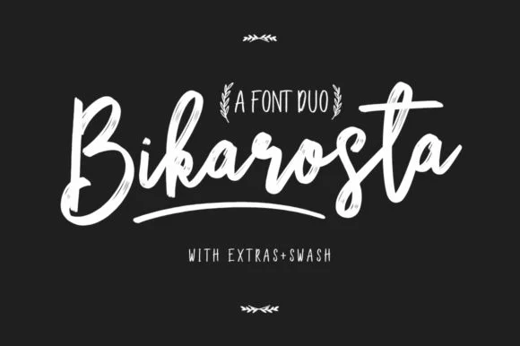 Bikarosta Font by Maulana Creative — Script Handwritten Font