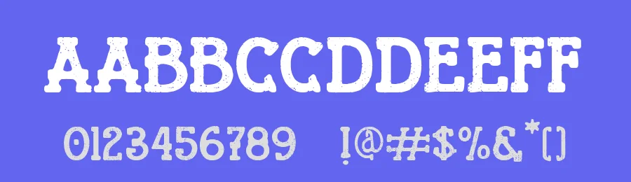 Bikers Church by Woodcutter — Decorative Font — thumbnail 3