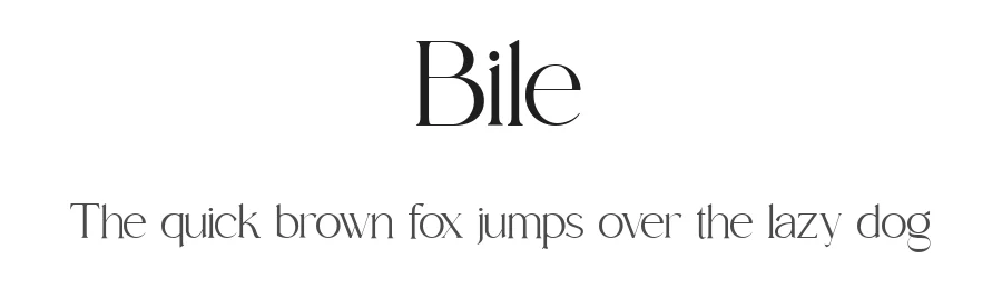Bile