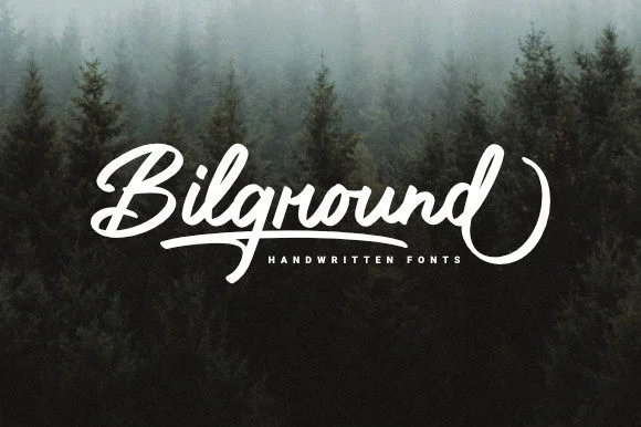 Bilground Font by Prioritype — Script Handwritten Font