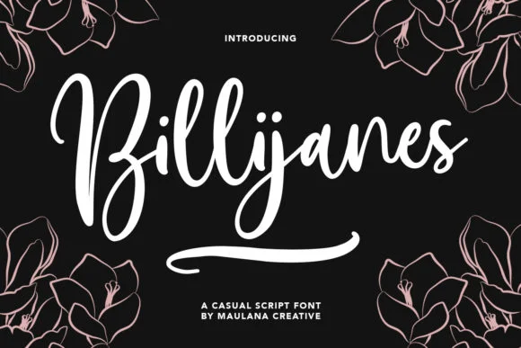 Billijanes Font by Maulana Creative — Script Handwritten Font