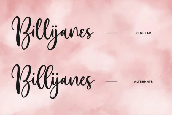Billijanes Font by Maulana Creative — Script Handwritten Font — thumbnail 2