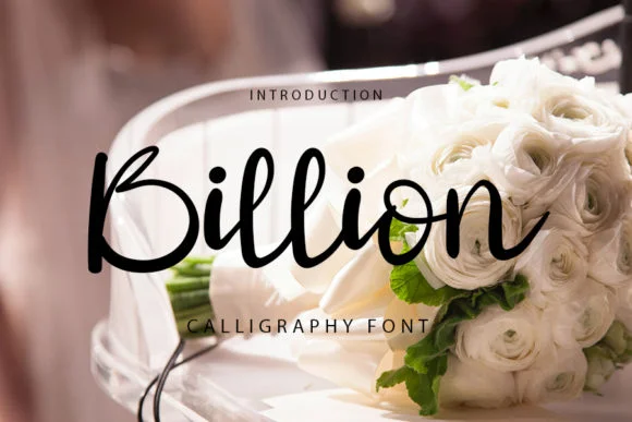 Billion Font by FL Space — Script Handwritten Font