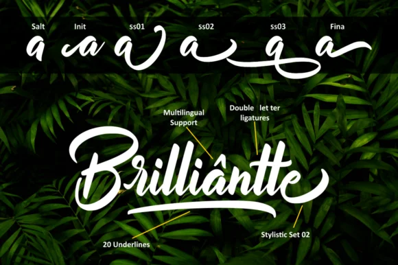 Billionthine Script Font by Ketikata Studio — Script Handwritten Font — thumbnail 2