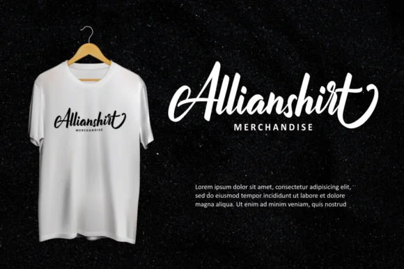 Billionthine Script Font by Ketikata Studio — Script Handwritten Font — thumbnail 8