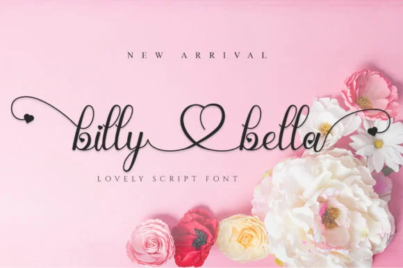Billy Bella Font by YanStudio — Script Handwritten Font