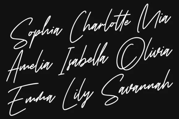 Billy Okma Font by Maulana Creative — Script Handwritten Font — thumbnail 6