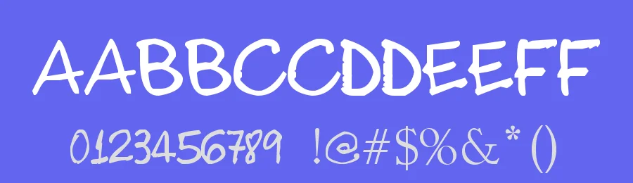 Billy by Mark Joshua — Decorative Font — thumbnail 3