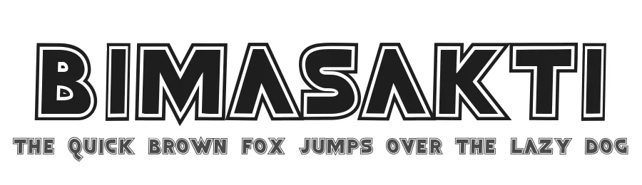 Bimasakti by Adien Gunarta — Display Font