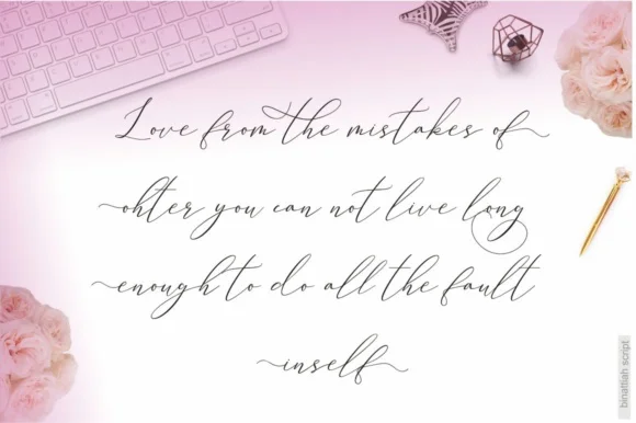 Binattiah Font by Sulthan Studio — Script Handwritten Font — thumbnail 5