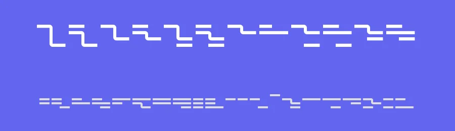 Binero by Mathew Woodhams — Dingbats Font — thumbnail 3