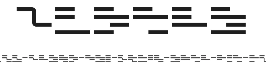 Binero by Mathew Woodhams β Dingbats Font