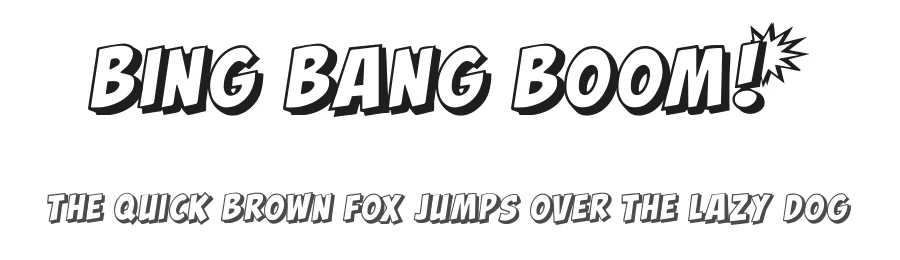 Bing Bang Boom!