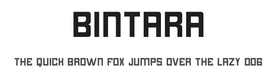 Bintara by Human Design — Sans Serif Font