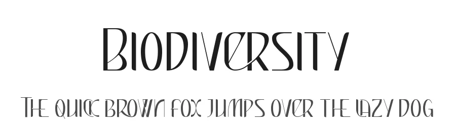 Biodiversity