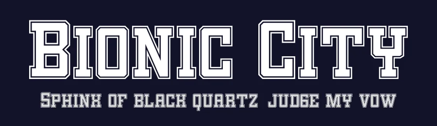 Bionic City by Akhmad Afandhi — Decorative Font — thumbnail 2
