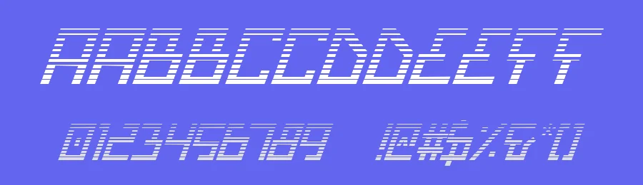 Bionic Type by Iconian Fonts — Display Font — thumbnail 3