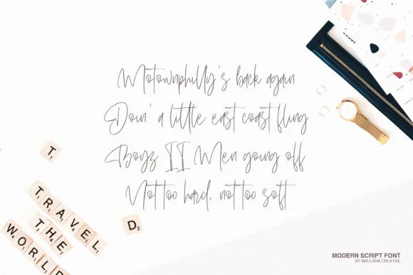 Birch Candles Font by Maulana Creative — Script Handwritten Font — thumbnail 3