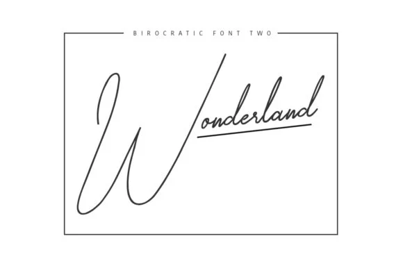 Birocratic Font by Maulana Creative — Script Handwritten Font — thumbnail 2