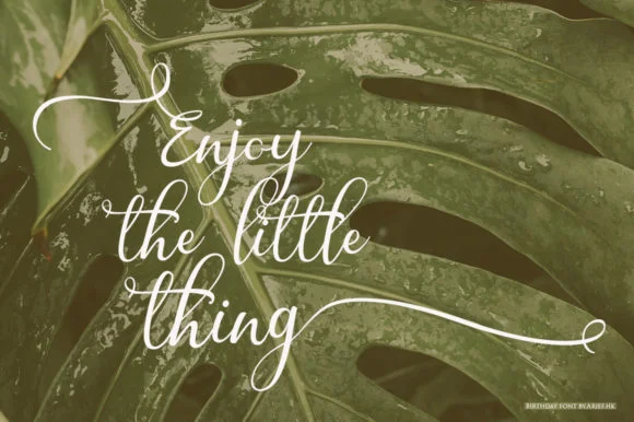 Birthday Font by Arief.hk — Script Handwritten Font — thumbnail 6