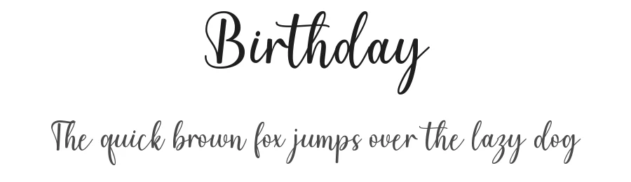 Birthday