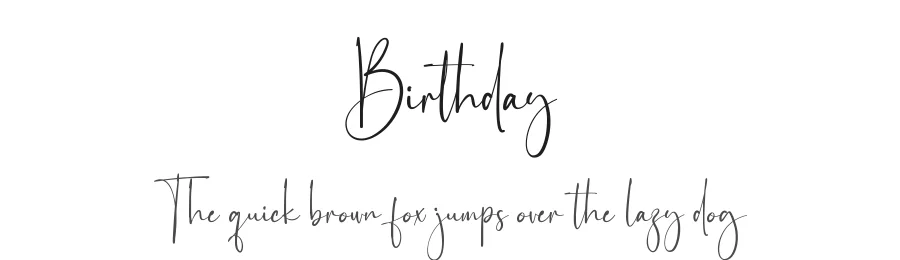 Birthday