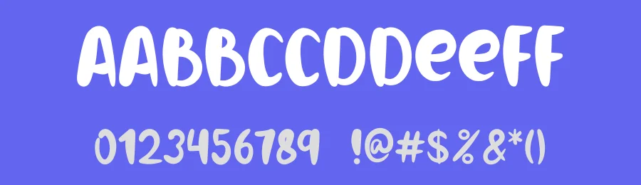 Birthday Holiday by Reguler Studio — Decorative Font — thumbnail 3