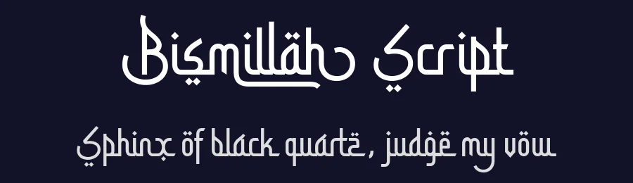 Bismillah Script by Mikrojihad Typography — Decorative Font — thumbnail 2