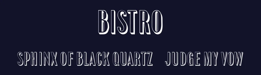 Bistro by Vladimir Nikolic — Sans Serif Font — thumbnail 2