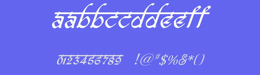 Bitling Ravish by Rajendra Bitling — Decorative Font — thumbnail 3