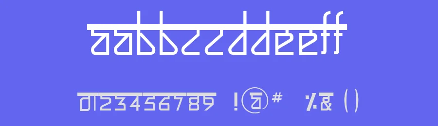 Bitling Sujatra by Rajendra Bitling — Decorative Font — thumbnail 3