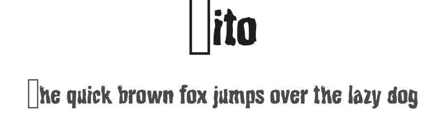 Bito by Gabriel Ponzanelli β Decorative Font