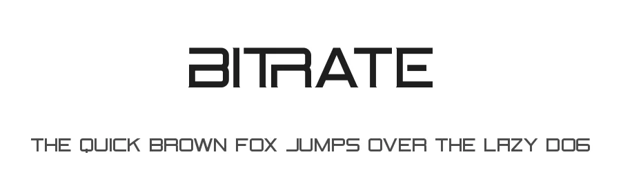 Bitrate