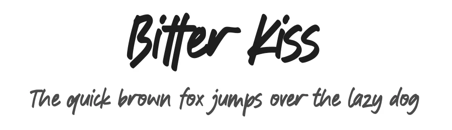 Bitter Kiss