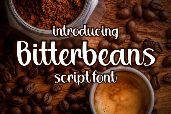 Bitterbeans Font by Deedeetype — Script Handwritten Font
