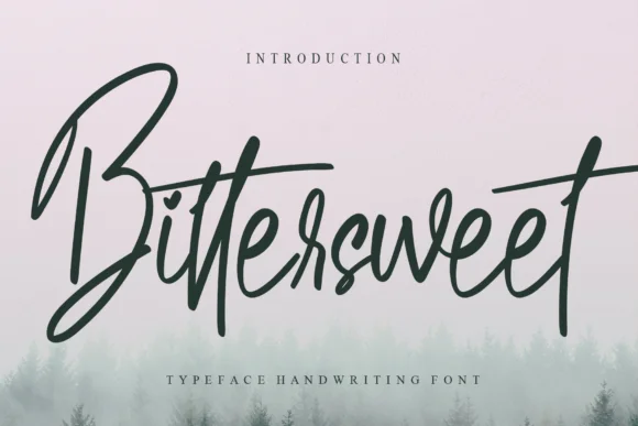 Bittersweet Font by Creativewhitee — Script Handwritten Font