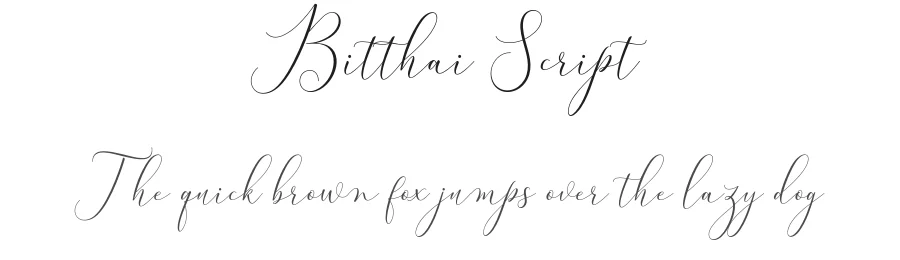 Bitthai Script