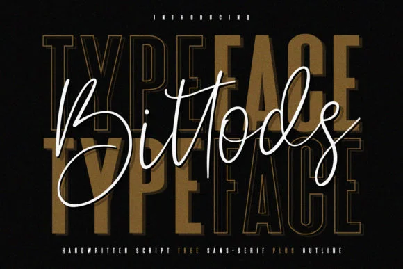 Bittods Duo Font by Maulana Creative — Script Handwritten Font