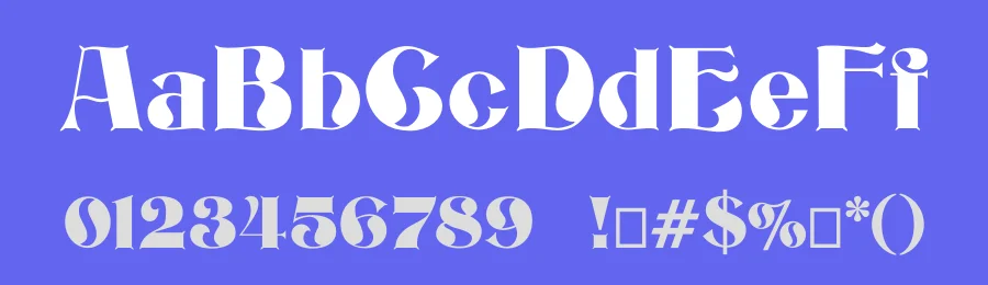 Bizarrerie by ClaudeP — Decorative Font — thumbnail 3