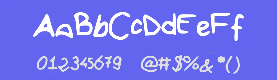 BKappa93 by BKappa93 — Script Handwritten Font — thumbnail 3